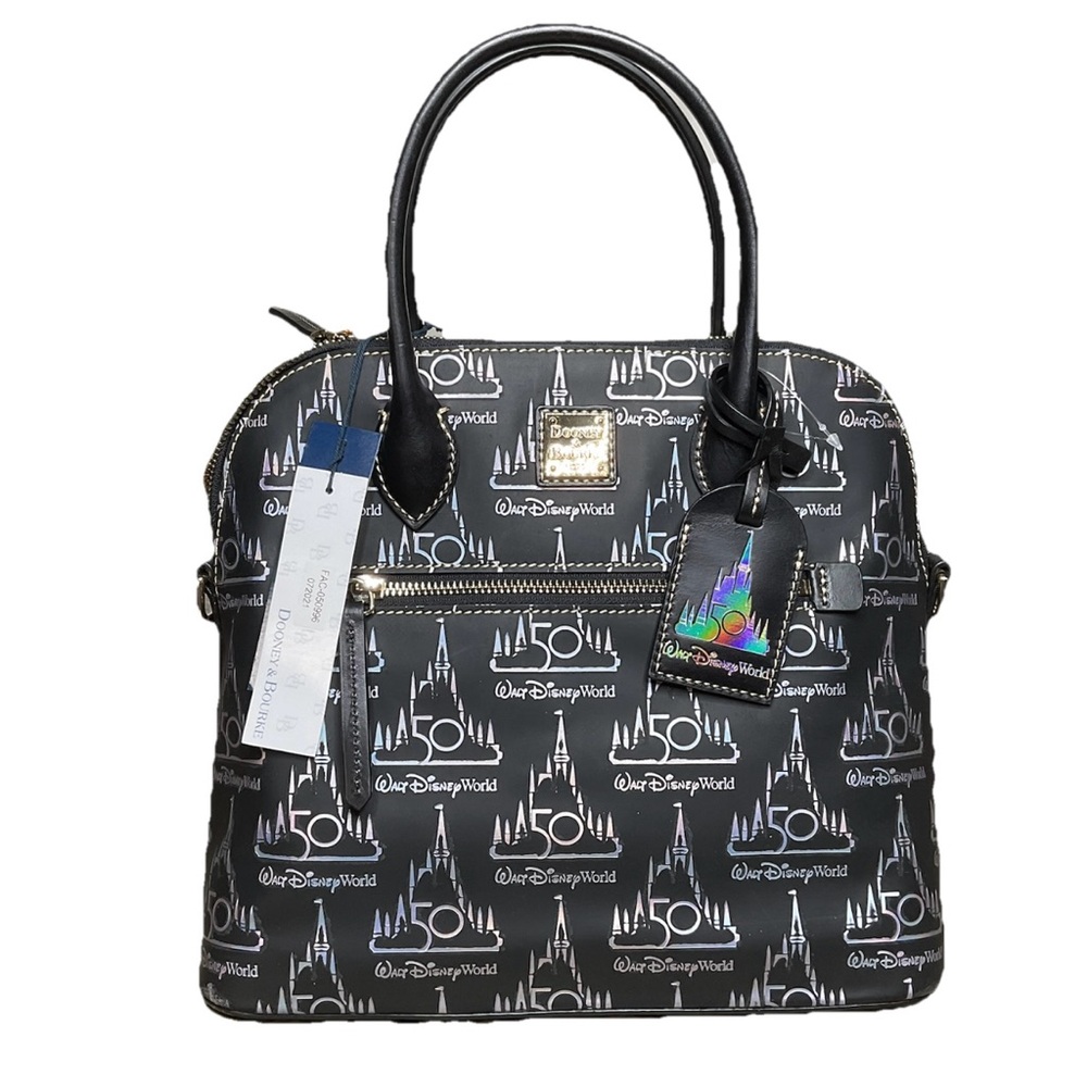 Dooney & Bourke Walt Disney World 50th Anniversary Domed Satchel Handbag - NWT